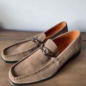Stacy Adams Suede Loafers Mens 11.5 Bit Like New